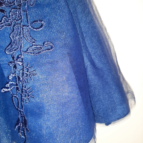 🩷HOST PICK!🩷 🆕️ Trish Scully Child Boutique Navy Formal Dress 6-12 Months - Picture 5 of 9